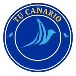 Logo redondo original de TU CANARIO